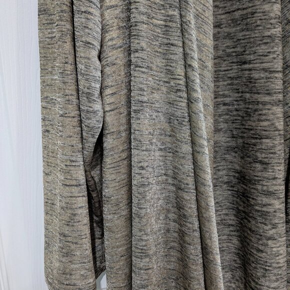 Calvin Klein Women's Open Front Drape Cardigan 1X Gold - Picture 7 of 14